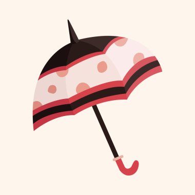 Şemsiye Tema öğeleri vektör, eps