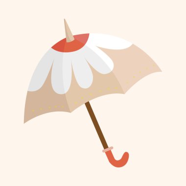 Şemsiye Tema öğeleri vektör, eps