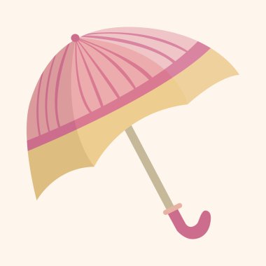 Şemsiye Tema öğeleri vektör, eps