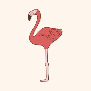 kuş çizgi film Tema öğeleri vektör, eps