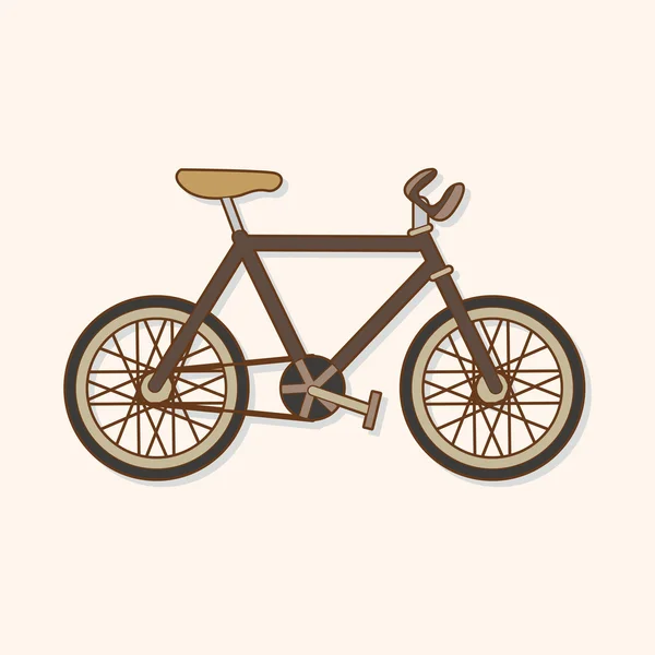 Transporte bicicleta tema elementos vector, eps — Wektor stockowy