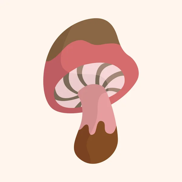 Mushroom cartoon thema elementen vector, eps — Stockvector