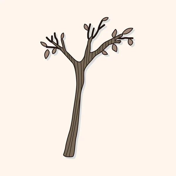 Ağaç Tema öğeleri vektör, eps — Stok Vektör