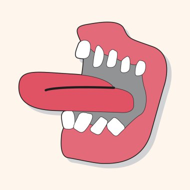 Rock müzik logo ağız