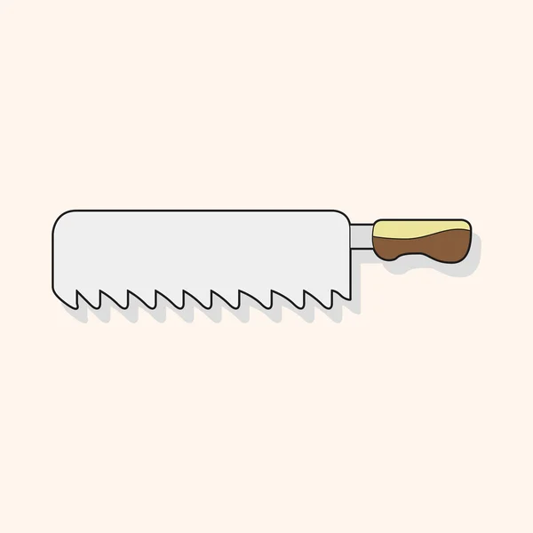 Work tool knife — Stock Vector