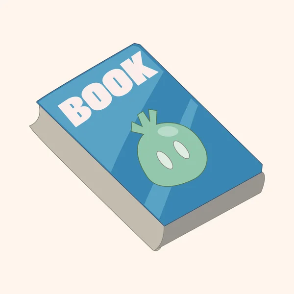 Book theme element — Stock Vector