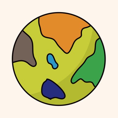 Uzay planet Tema