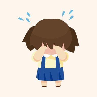 Öğrenci çizgi film Tema öğeleri