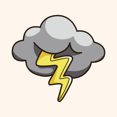 Hava yağmurlu bir gün Tema öğeleri