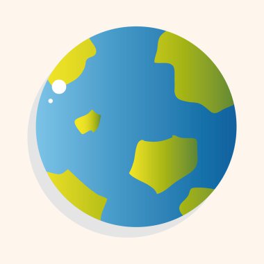 Uzay earth Tema öğeleri