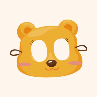 doğum günü maskesi Tema öğeleri