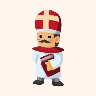 Papaz ve rahibe Tema öğeleri