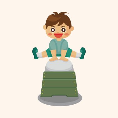 Öğrenci çizgi film Tema öğeleri