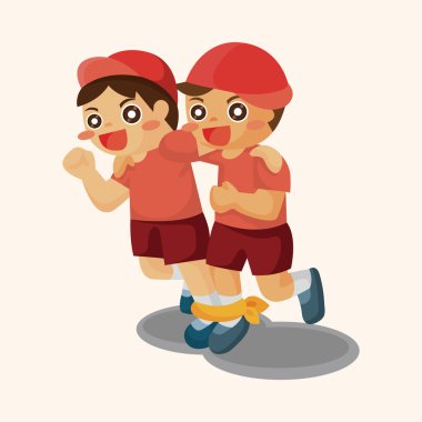 Öğrenci çizgi film Tema öğeleri