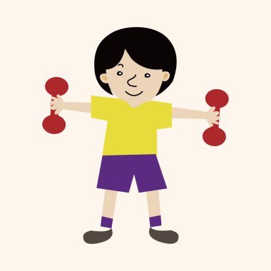 Fitness Eğitmeni Tema öğeleri