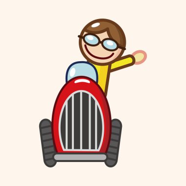 F1 yarış Tema öğeleri