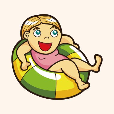 스포츠 테마 요소를 물