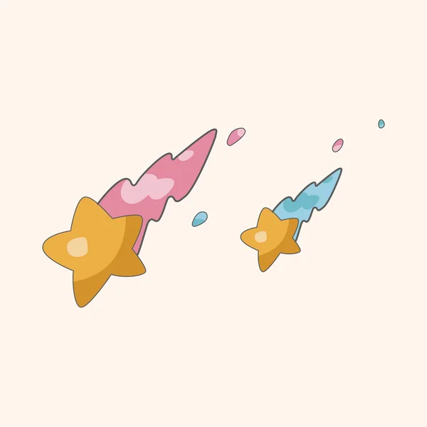 Space star motivu — Stockový vektor