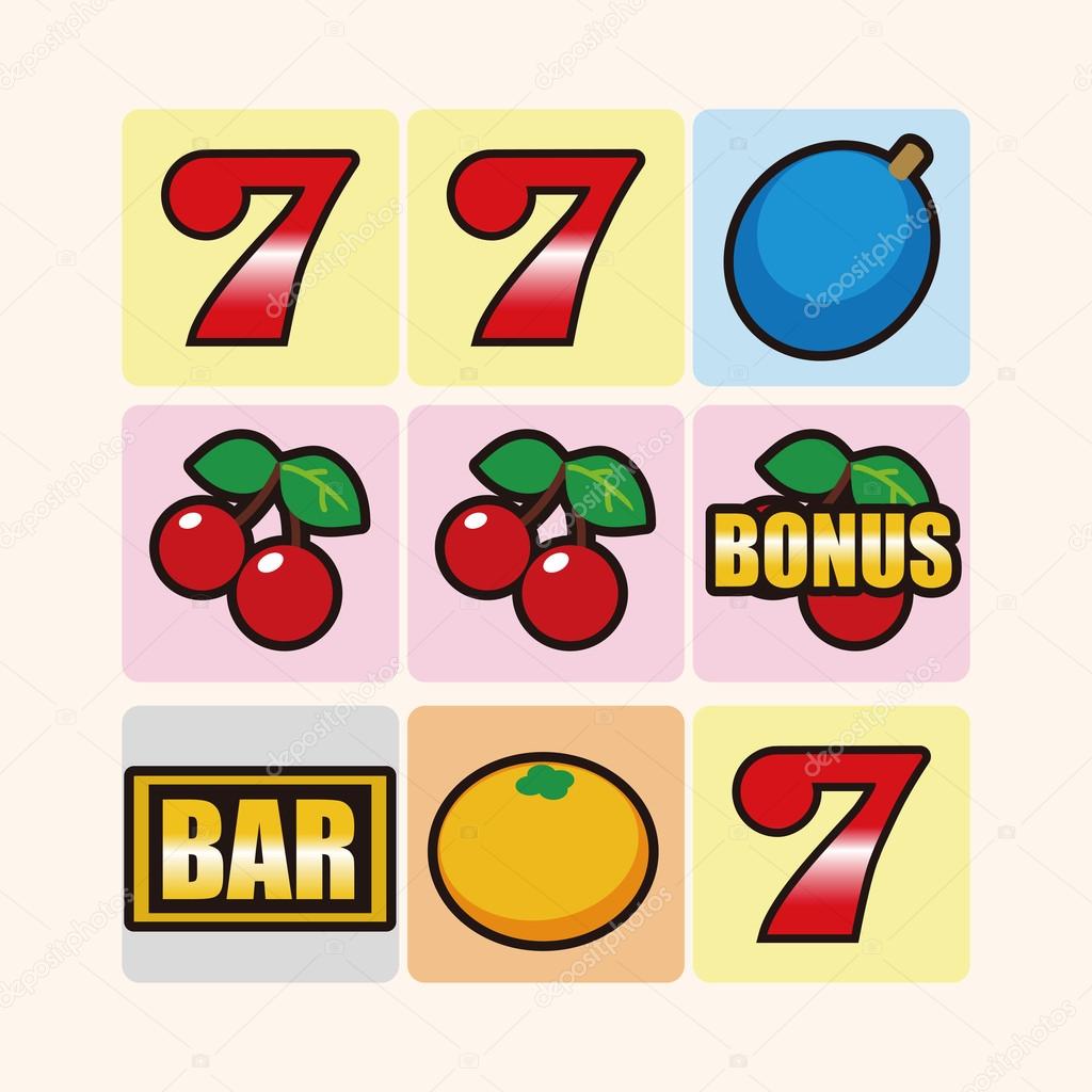 casino slot machine theme elements