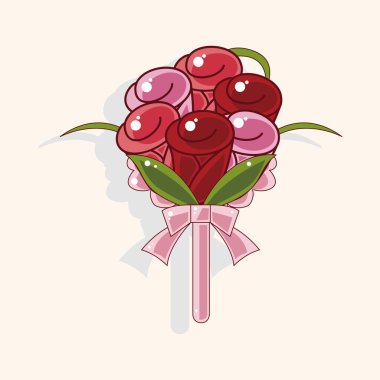 çiçek buketi Tema öğeleri