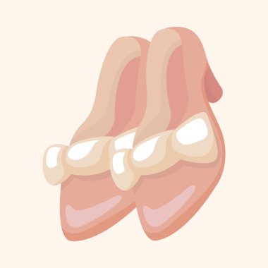 Yüksek topuklu ayakkabılar stil tema öğeleri