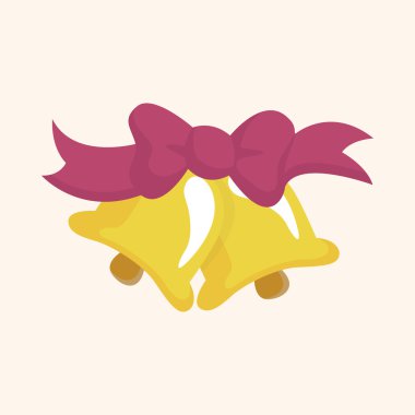 Noel çan tema öğeleri