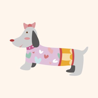 hayvan köpek çizgi film Tema öğeleri