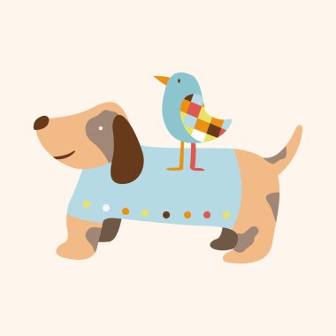 hayvan köpek çizgi film Tema öğeleri