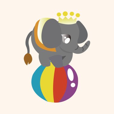 sirk hayvan Tema öğeleri