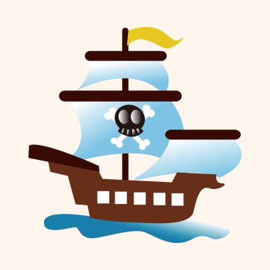 Korsan gemi Tema öğeleri