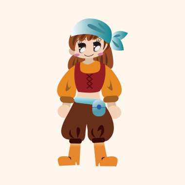 korsan Tema öğeleri