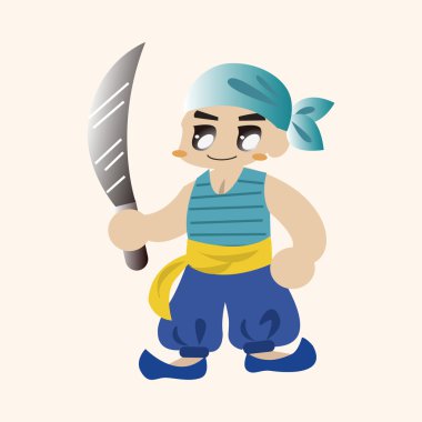 korsan Tema öğeleri