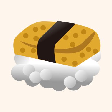 Japon yemek suşi Tema öğeleri