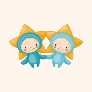 Takımyıldızı İkizler Tema öğeleri