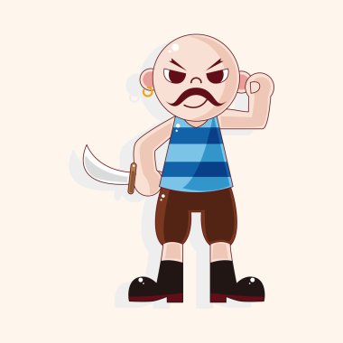 korsan Tema öğeleri