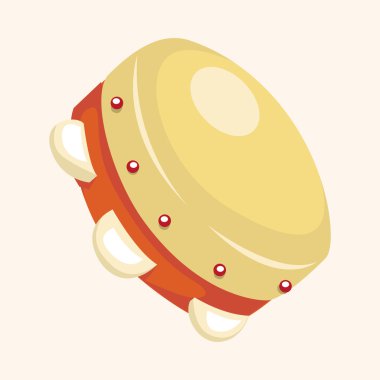 enstrüman tef çizgi film Tema öğeleri