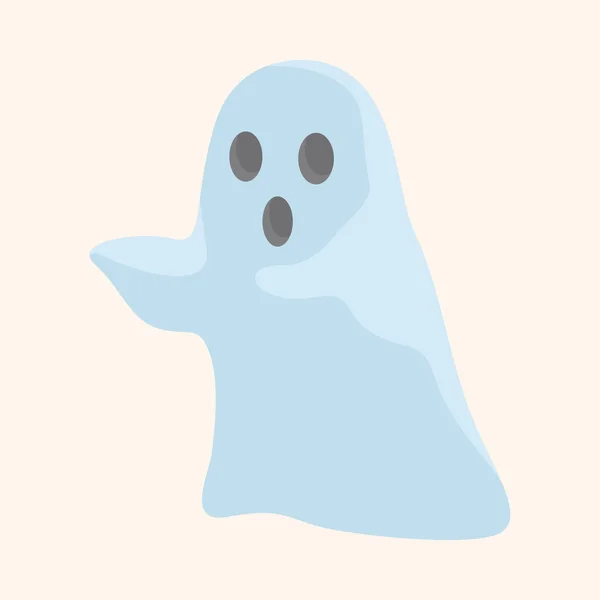 Ghost theme elements — Stock Vector
