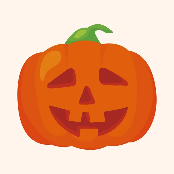 Halloween pumpa temaelement — Stock vektor