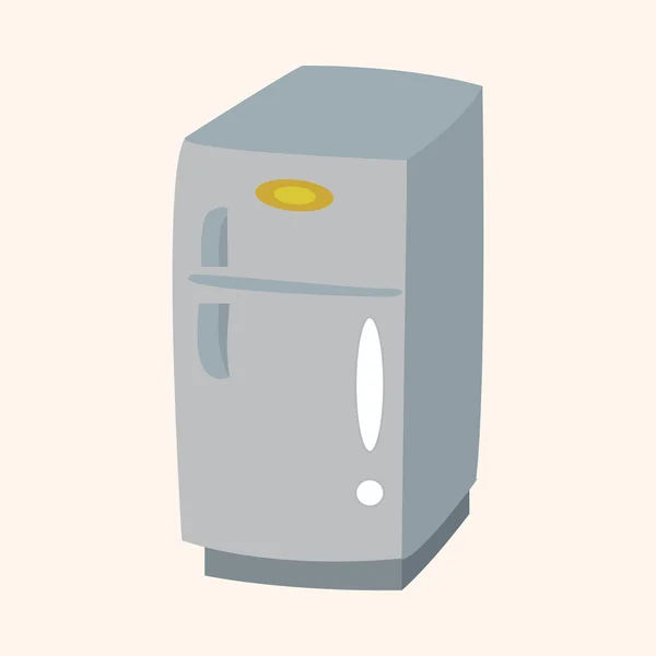 家电主题冰箱元素 — 图库矢量图片