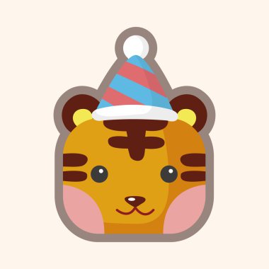 hayvan kaplan Tema öğeleri karikatür