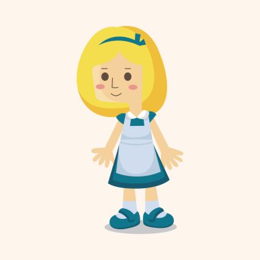 Alice Harikalar Diyarında Tema öğeleri