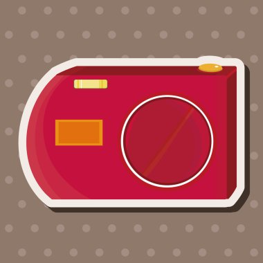 kamera Tema öğeleri vektör, eps