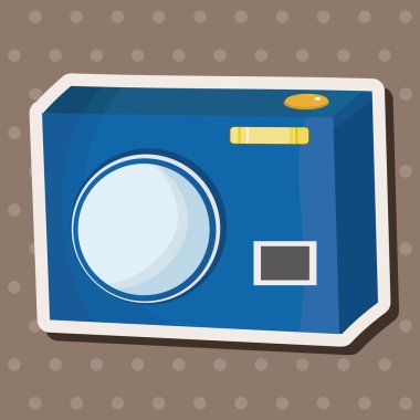 kamera Tema öğeleri vektör, eps