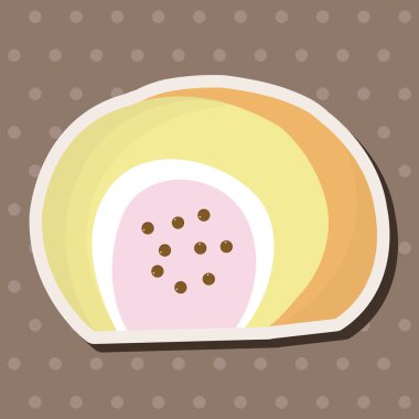 Dekorasyon öğeleri vektör, kek eps