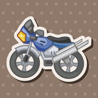 ulaşım motor Tema öğeleri vektör, eps