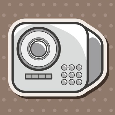 Stil radyo Tema öğeleri vektör, eps