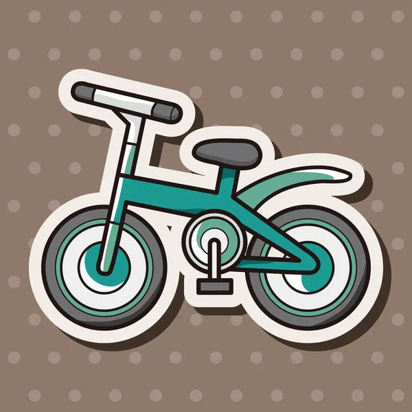 Transportation bike theme elements vector,eps — Stock Vector