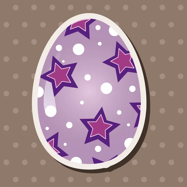 Easter egg thema elementen vector, schilderen eps — ストックベクタ