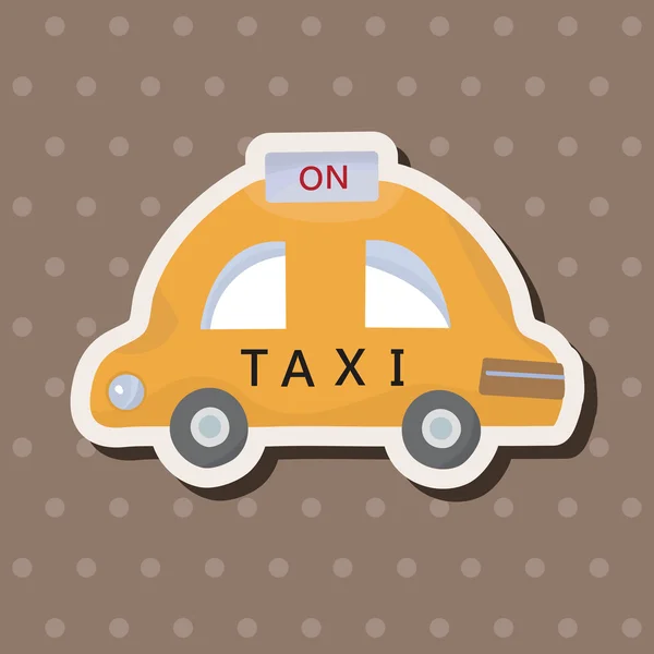 Transportation taxi theme elements vector,eps — Stock Vector