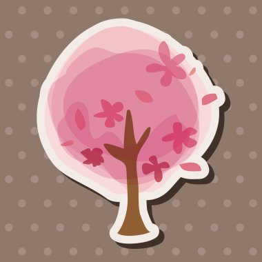 ağaç Tema öğeleri vektör, eps